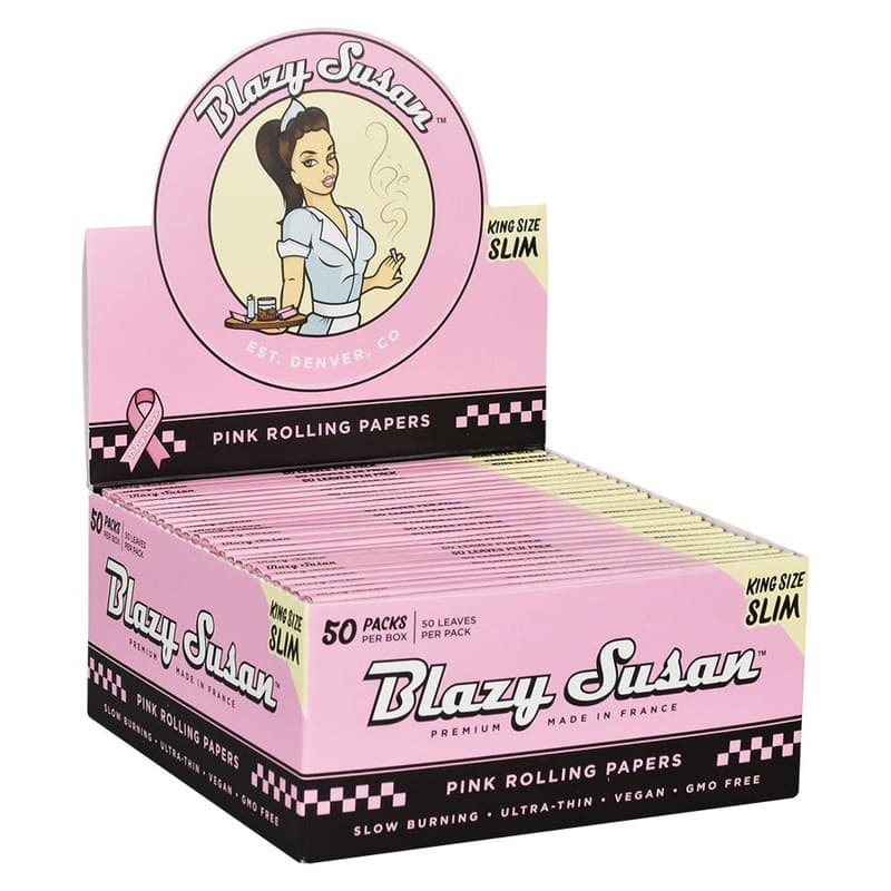 Blazy Susan Pink King Size Slim — papel Blazy Susan