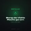 Bong De Vidrio Recto Cm | Smouk 4:20