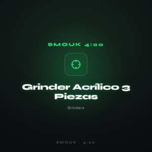 Grinder Acrílico 3 Piezas