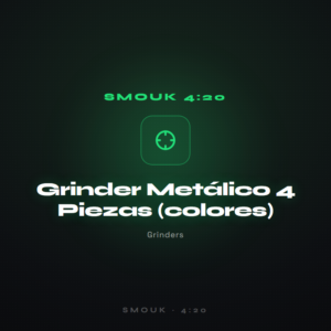 Grinder Metálico 4 Piezas (colores)