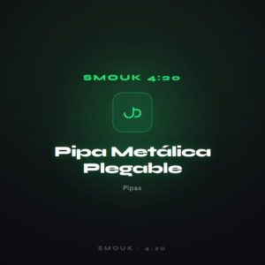 Pipa Metálica Plegable