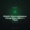 Raw Connoisseur King Size Slim Tips | Smouk 4:20