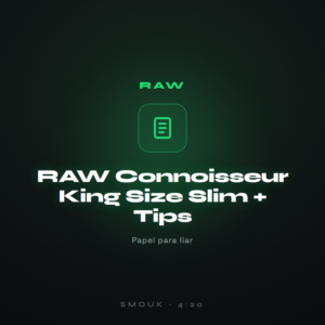 RAW Connoisseur King Size Slim + Tips