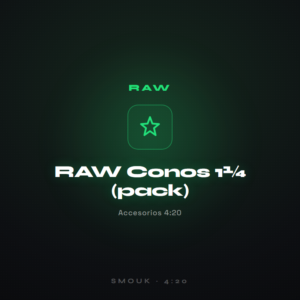 RAW Conos 1¼ (pack)