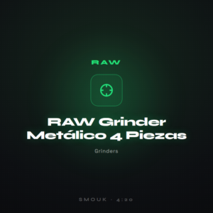 RAW Grinder Metálico 4 Piezas